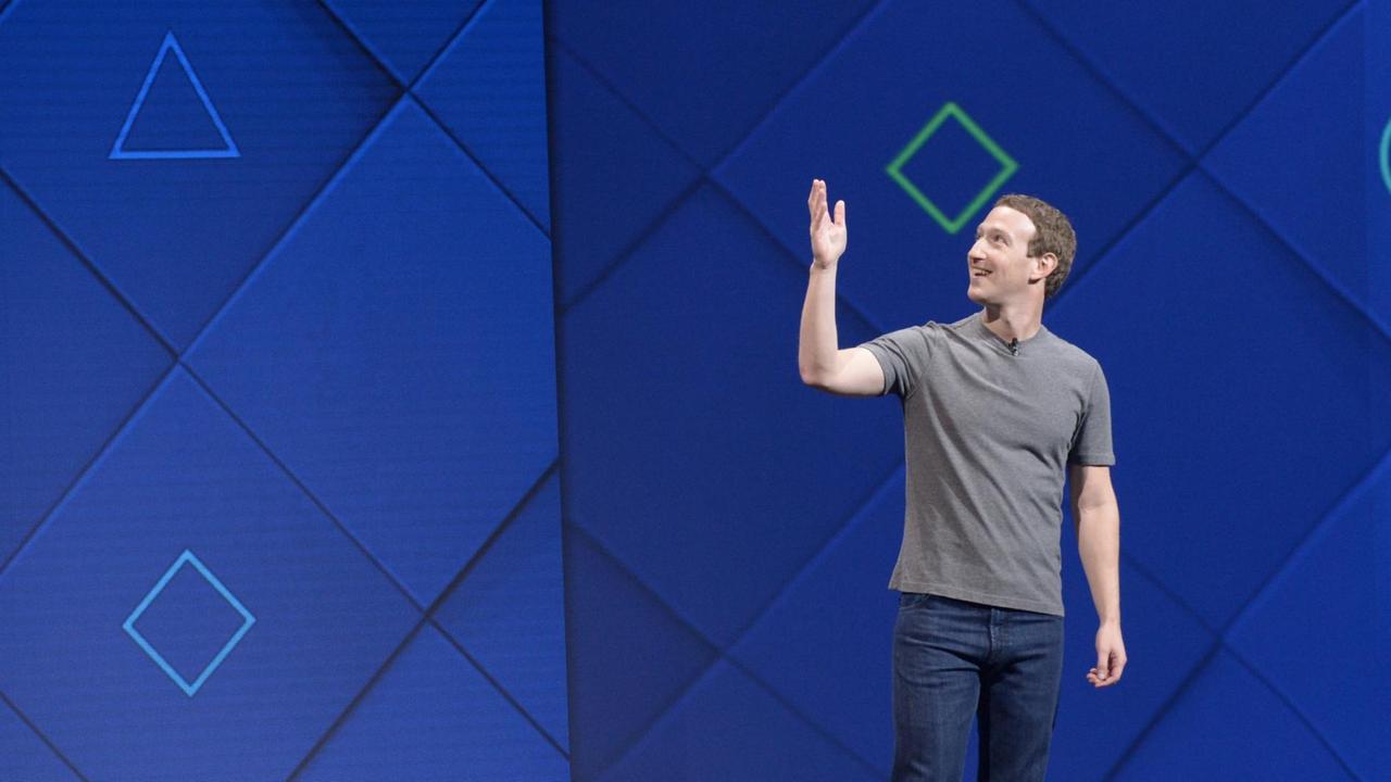 Der Gründer von Facebook, Mark Zuckerberg