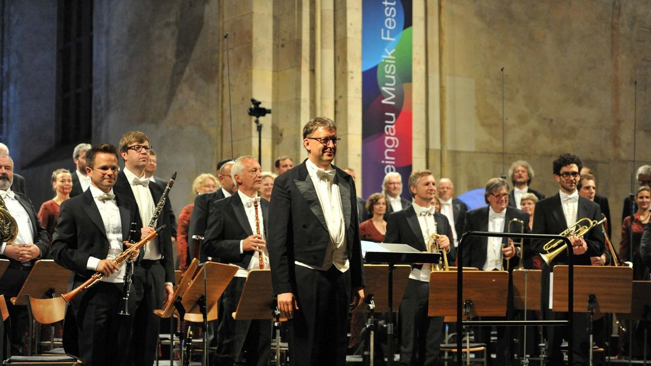 Chornacht beim Rheingau Musik Festival 13.08. 2014 im Kloster Eberbach