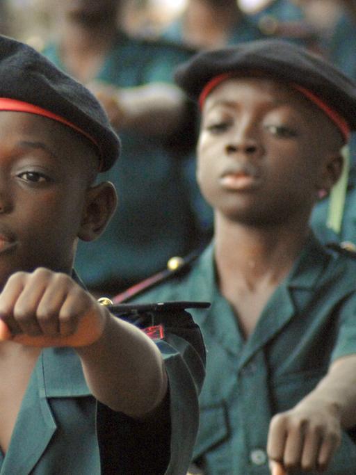 Kindersoldaten in der Elfenbeinküste.