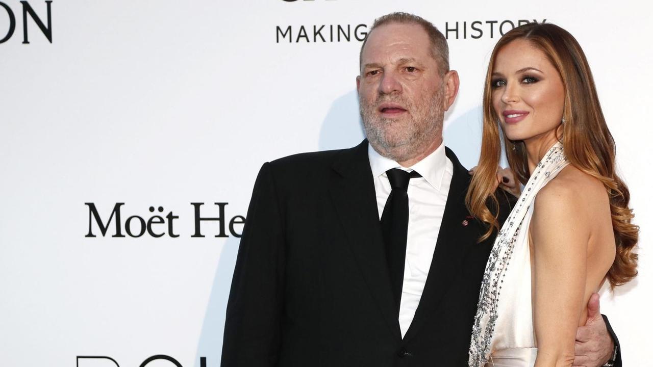 Harvey Weinstein 2016 mit seiner Gattin Georgina Chapman.