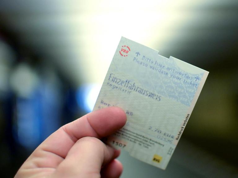 Eine Berliner Fahrkarte