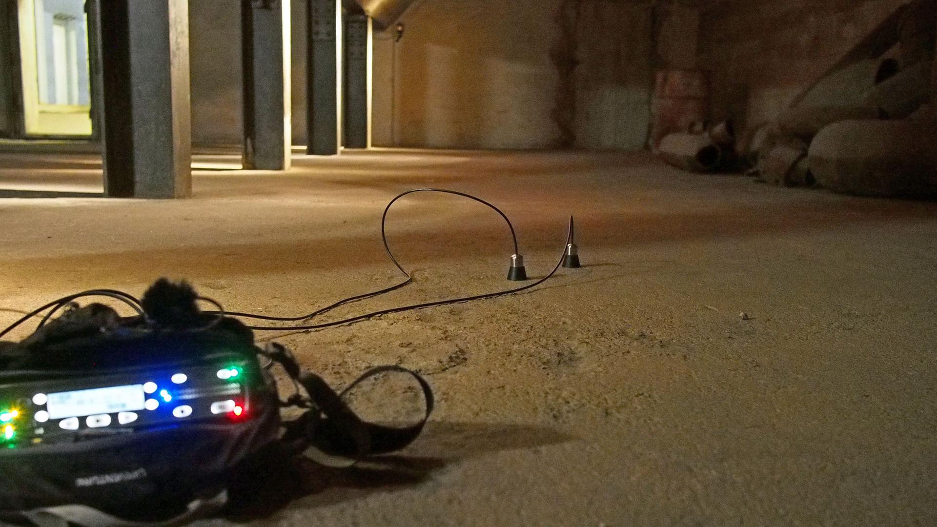 Foto von Karen Power zu ihrer Arbeit "Once Below". Foto von Karen Power zu ihrer Arbeit "Once Below".