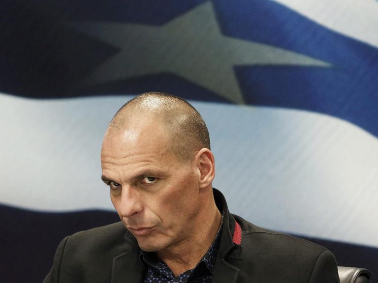 Der griechische Finanzminister Gianis Varoufakis, aufgenommen in Athen.
