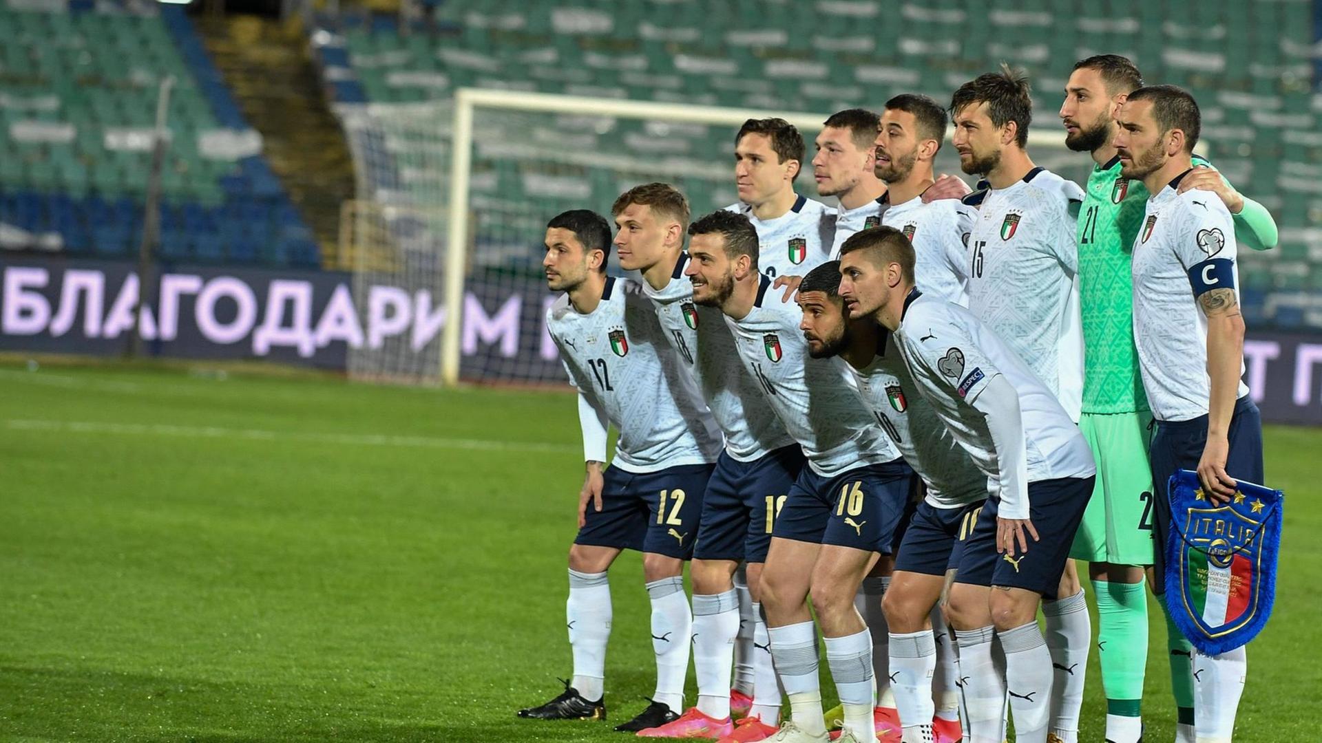 Football - national team, Nationalteam - BFU - World cup 2022 qualifications - Bulgaria vs Italy - 28.03.21 - Sofia Copyright: xVladimirxStoyanovx