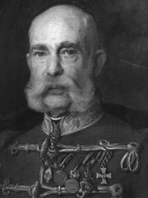 Kaiser Franz Joseph I. von Österreich, Gemälde von E. Laszor, 1899