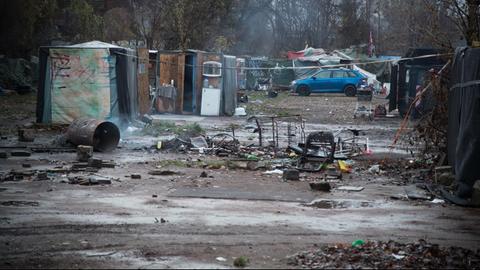 Obdachlosen-Camp Rummelsburger Bucht Berlin