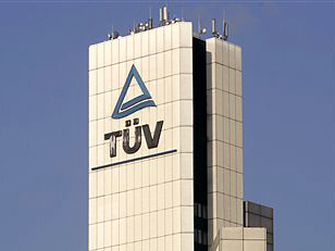 Blick auf die Zentrale des technischen Dienstleistungskonzerns TÜV Rheinland in Köln