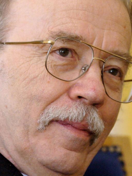 Der Schriftsteller Walter Kempowski im Jahr 2004