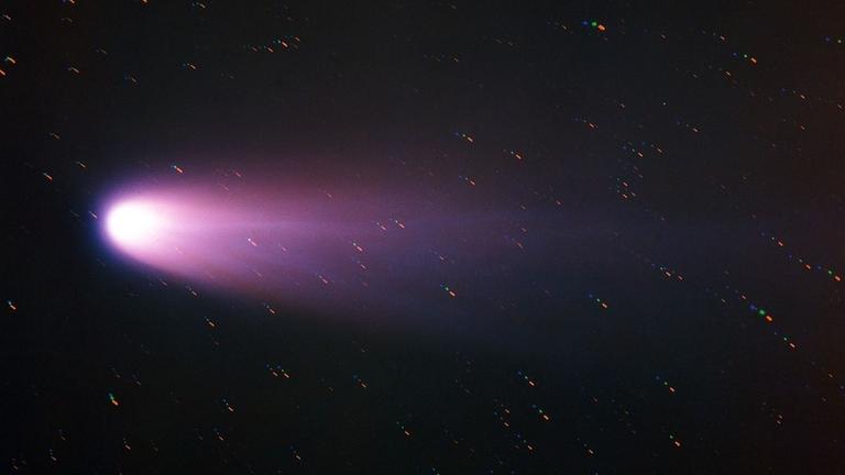 Komet Halley bei seiner letzten Wiederkehr 1986 (ESO)