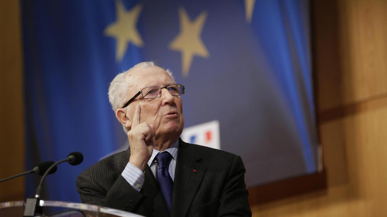 Jacques Delors, ehemaliger Kommissionschef und Politiker der Sozialistischen Partei Frankreichs (2012)
