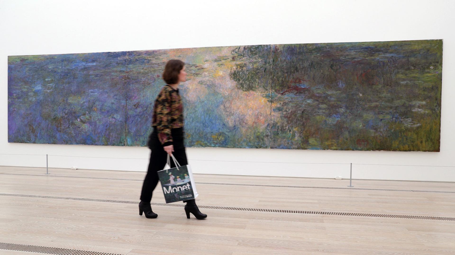 Claude Monet, Le bassin aux nymphéas, um 1917-1920, Fondation Beyeler, Riehen/Basel, Sammlung Beyeler