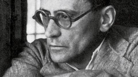 Der österreichische Komponist Anton Webern auf einer Fotografie von1940