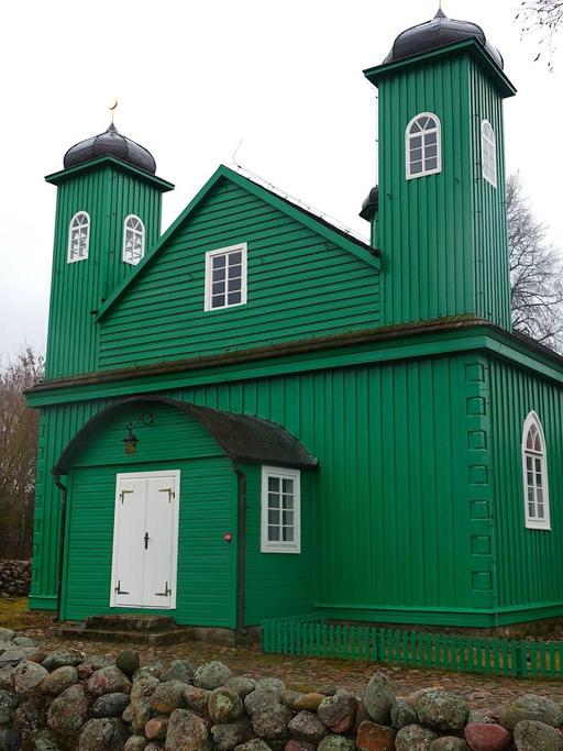 Die älteste Moschee Polens, knapp 180 Jahre alt im Dörfchen Kruszyniany im ländlichen Nordosten Polens