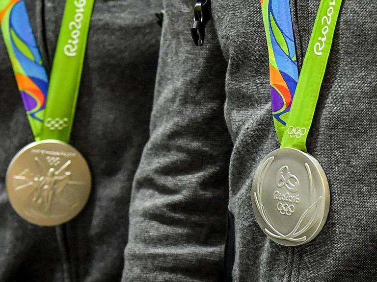 Medaillen bei den Olympischen Spielen in Rio 2016