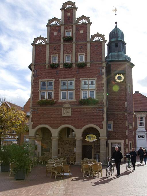 Das Rathaus der Stadt Meppen im Emsland