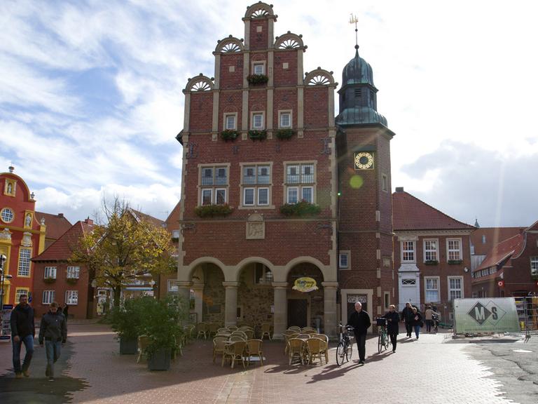 Das Rathaus der Stadt Meppen im Emsland