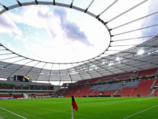 Das Stadion von Bundesligist Bayer 04 Leverkusen