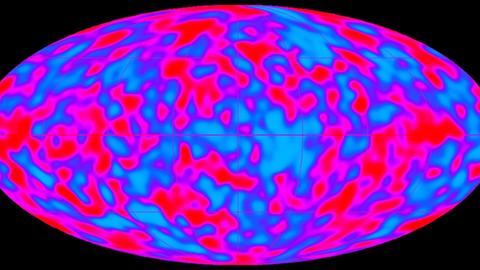 Dieses Bild der kosmischen Hintergrundstrahlung zeigt angeblich die Heimat des Heiligen Grals