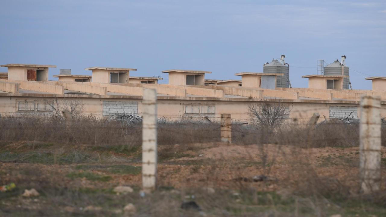 Gefängnis für IS-Kämpfer im Lager Al-Hol
