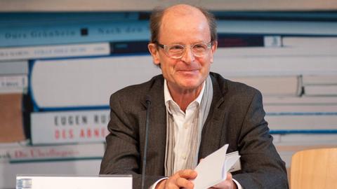 Dr. Sebastian Kleinschmidt auf einem Symposium in Weimar im Oktober 2014