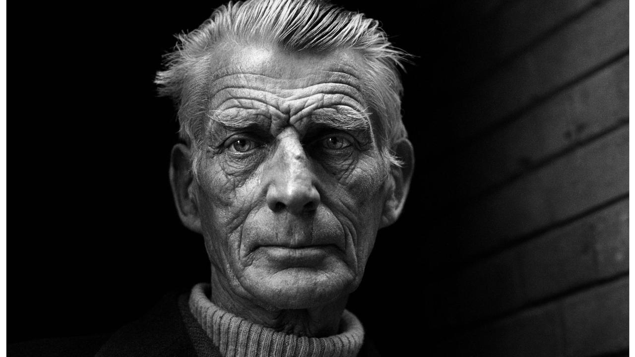 Der Schriftsteller Samuel Beckett im Jahr 1976