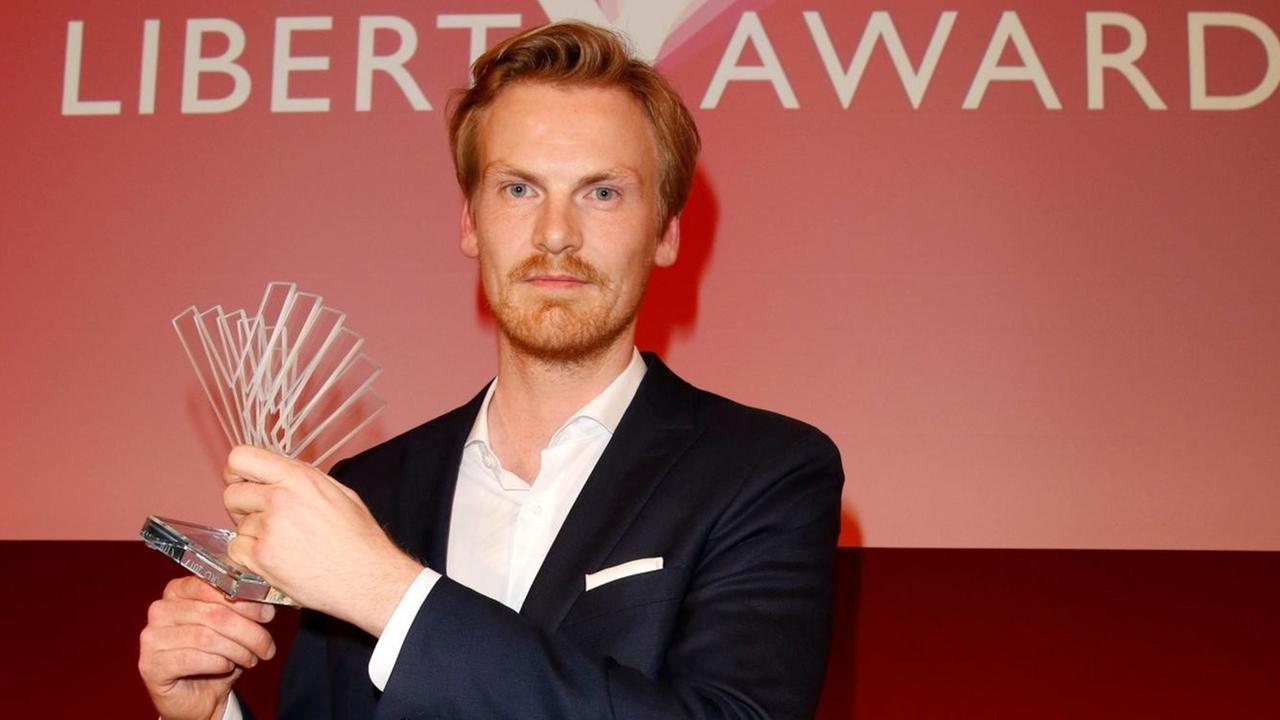 Der ehemalige "Spiegel"-Reporter Claas Relotius erhielt 2017 den Reemtsma Liberty Award.