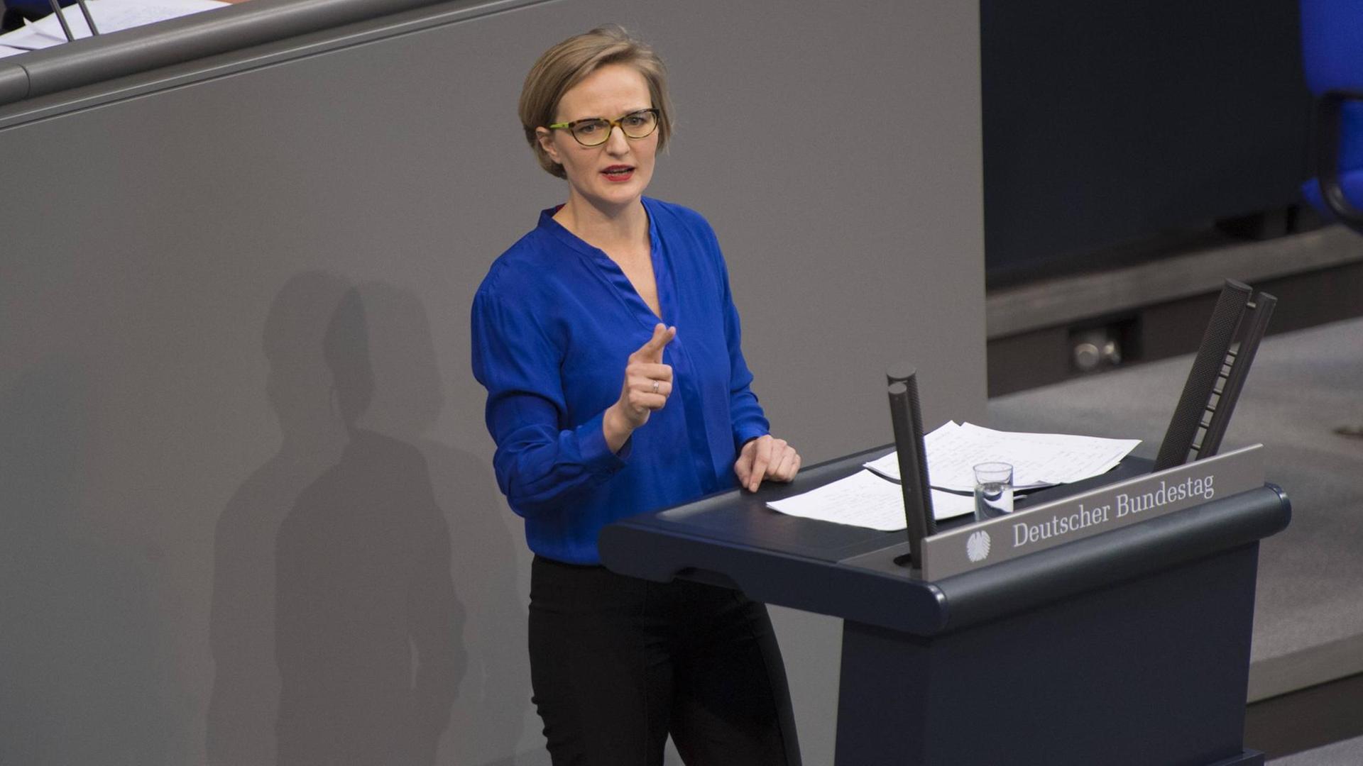 Franziska Brantner sitzt seit 2013 für die Grünen im Bundestag, davor war sie Mitglied des Europäischen Parlaments