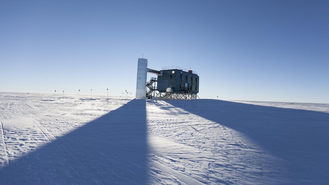 Das IceCube Labor am Südpol