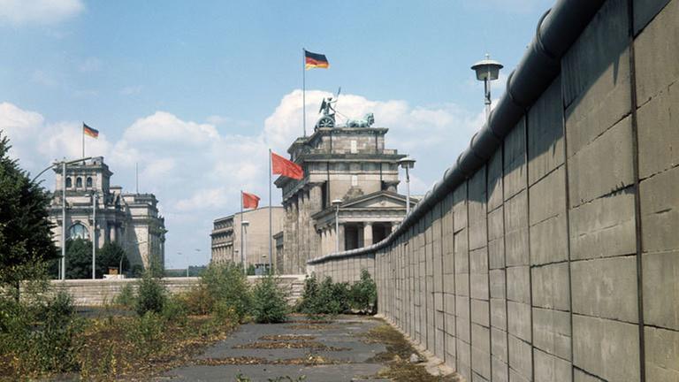 Die Berliner Mauer.