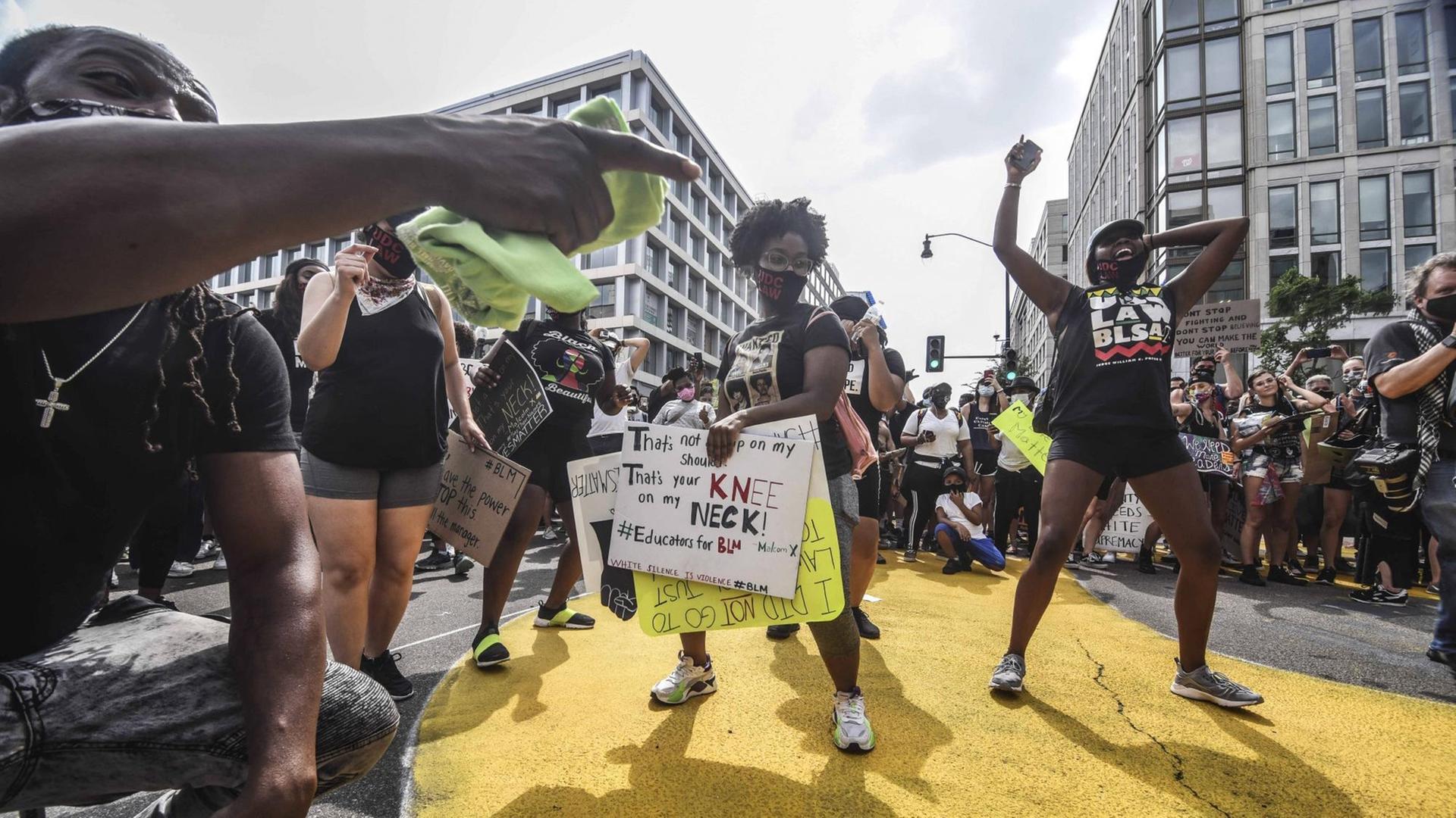 Black Lives MatterProtest Tanzen aus dem kollektiven Bewusstsein