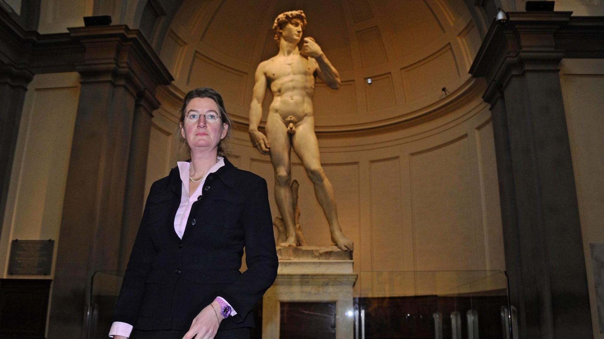 Cecilie Hollberg, Direktorin der "Galleria dell’Accademia" in Florenz.