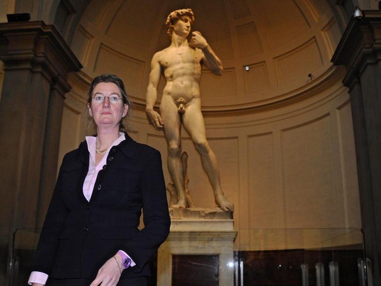Cecilie Hollberg, Direktorin der "Galleria dell’Accademia" in Florenz.