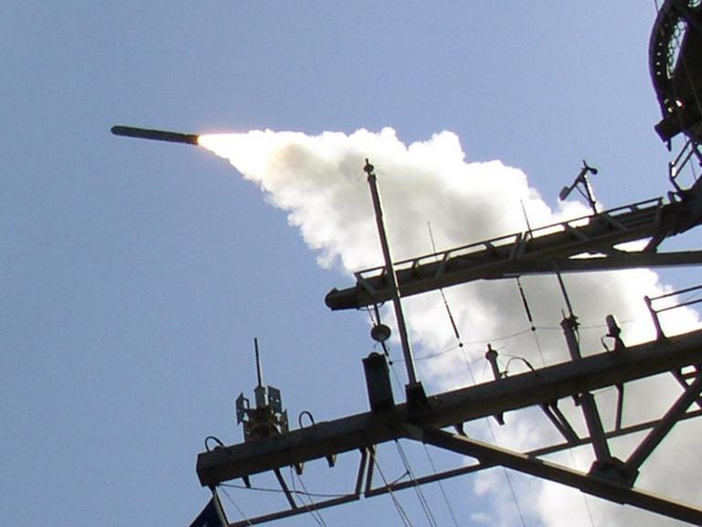 Abschuss einer US-Tomahawk-Rakete