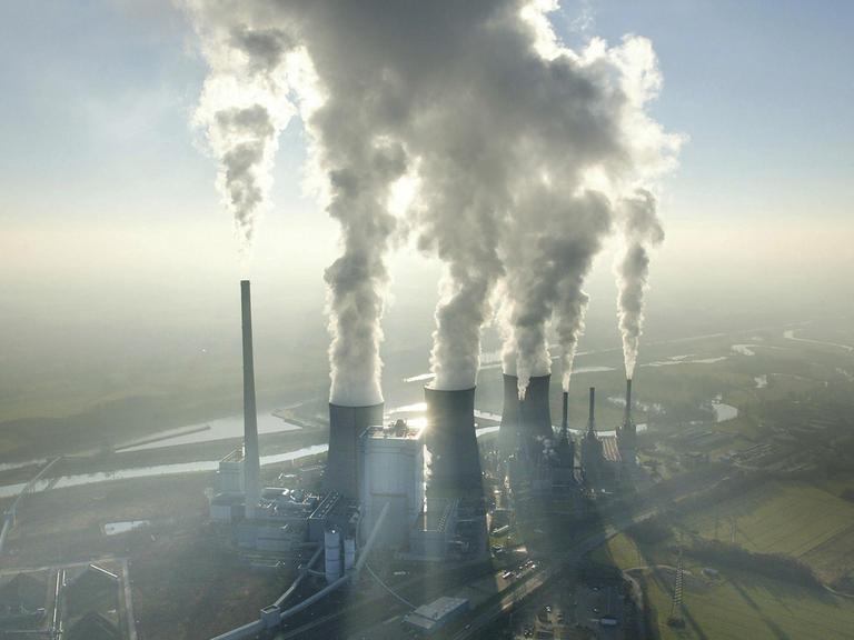 Ein Kohlekraftwerk im Ruhrgebiet.