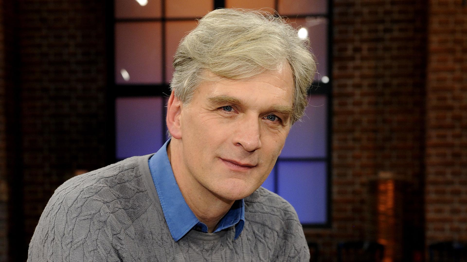 Der Schauspieler Walter Sittler zu Gast in der WDR Talkshow "Kölner Treff" (2013)
