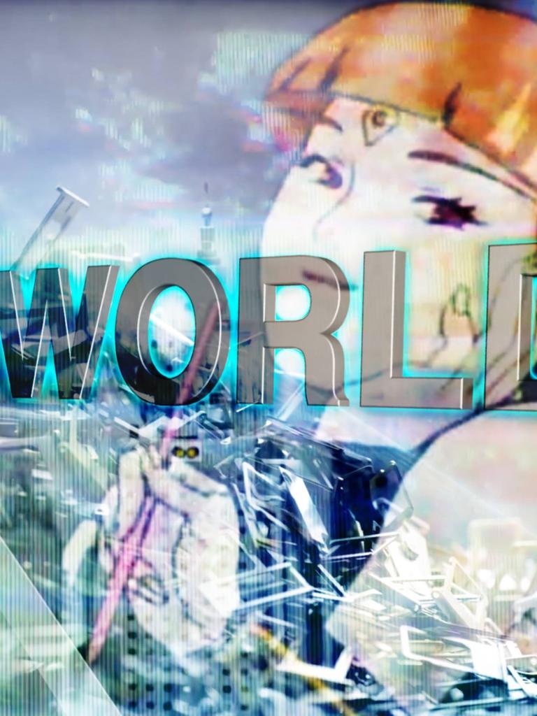 Collage zum Hörspiel @wonderworld von wittmann/zeitblom & Liebert