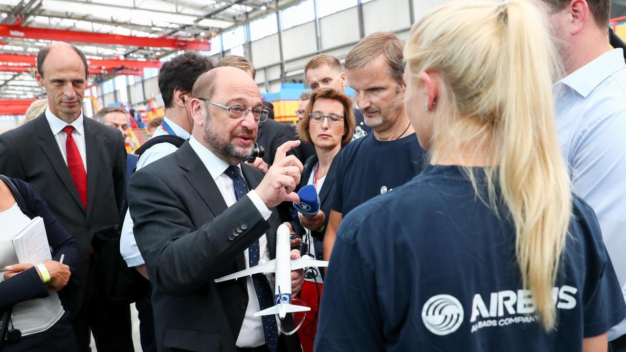 Sommerreise von SPD-Kanzlerkandidat Schulz nach Hamburg