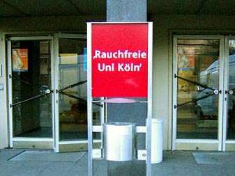 Universität zu Köln rauchfrei