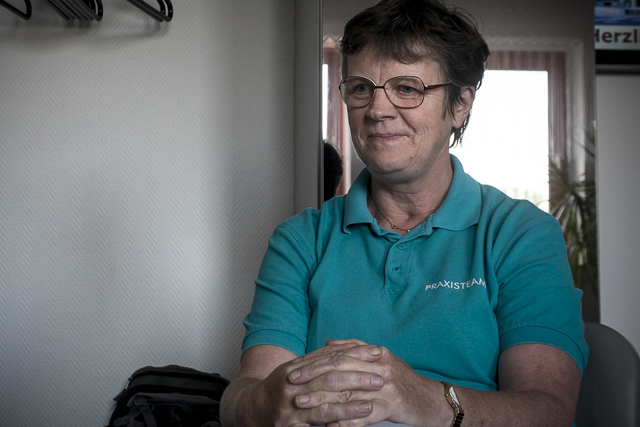 Die Orthopädin Sabine Gueffroy hat schon in Nord-Uganda Flüchtlinge betreut.