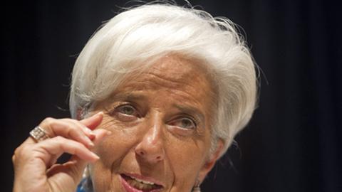 Chefin des Internationalen Währungsfonds Christine Lagarde 