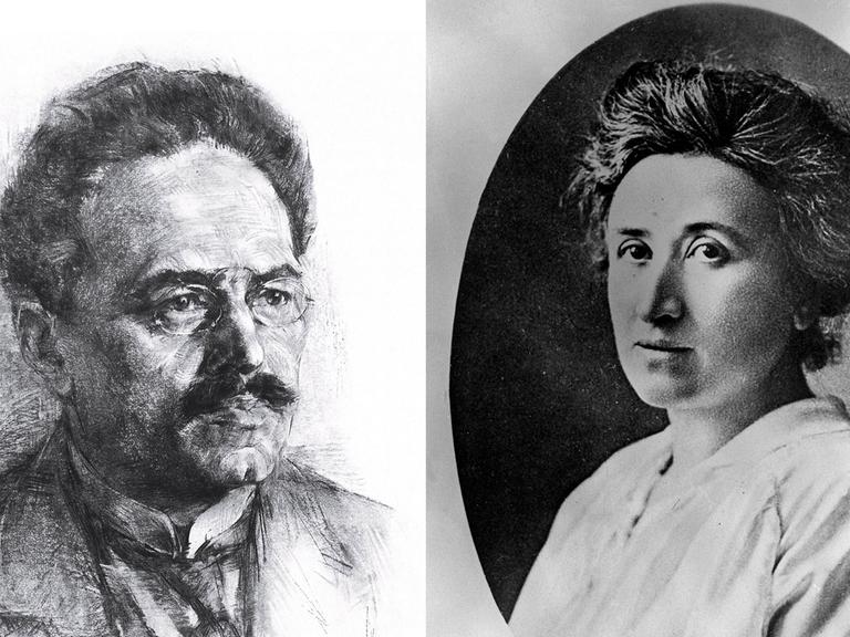 Karl Liebknecht und Rosa Luxemburg