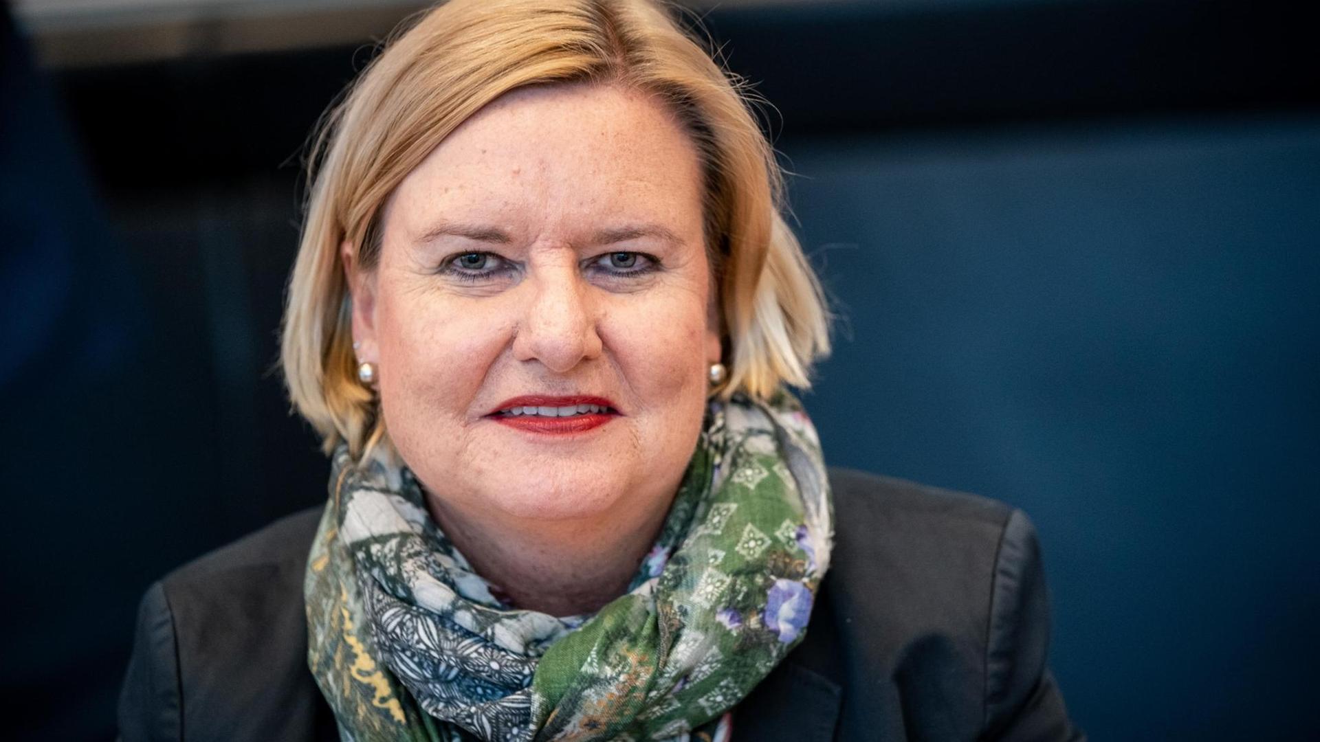 Die neue Wehrbeauftragte des Deutschen Bundestags, Eva Högl (SPD)