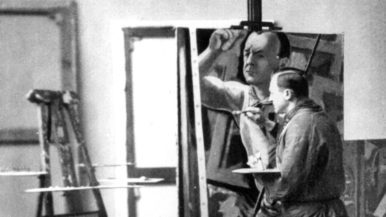 Der wohl bekannteste und schärfste Satiriker der 1920er-Jahre, der Maler und Grafiker George Grosz.