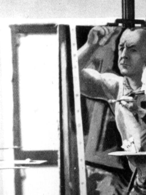 Der wohl bekannteste und schärfste Satiriker der 1920er-Jahre, der Maler und Grafiker George Grosz.