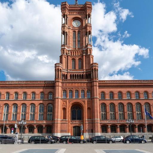 Rathaus der Stadt Berlin und Sitz der Senatskanzlei des Landes Berlin.