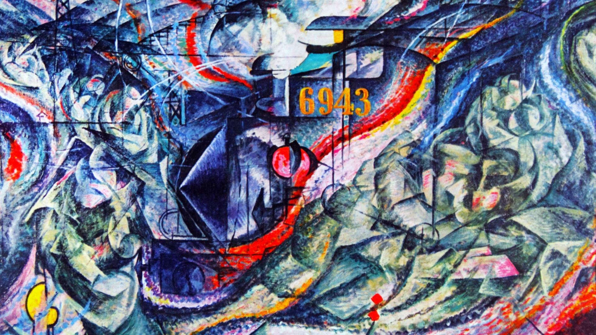 Umberto Boccioni Der Maler der Gleichzeitigkeit