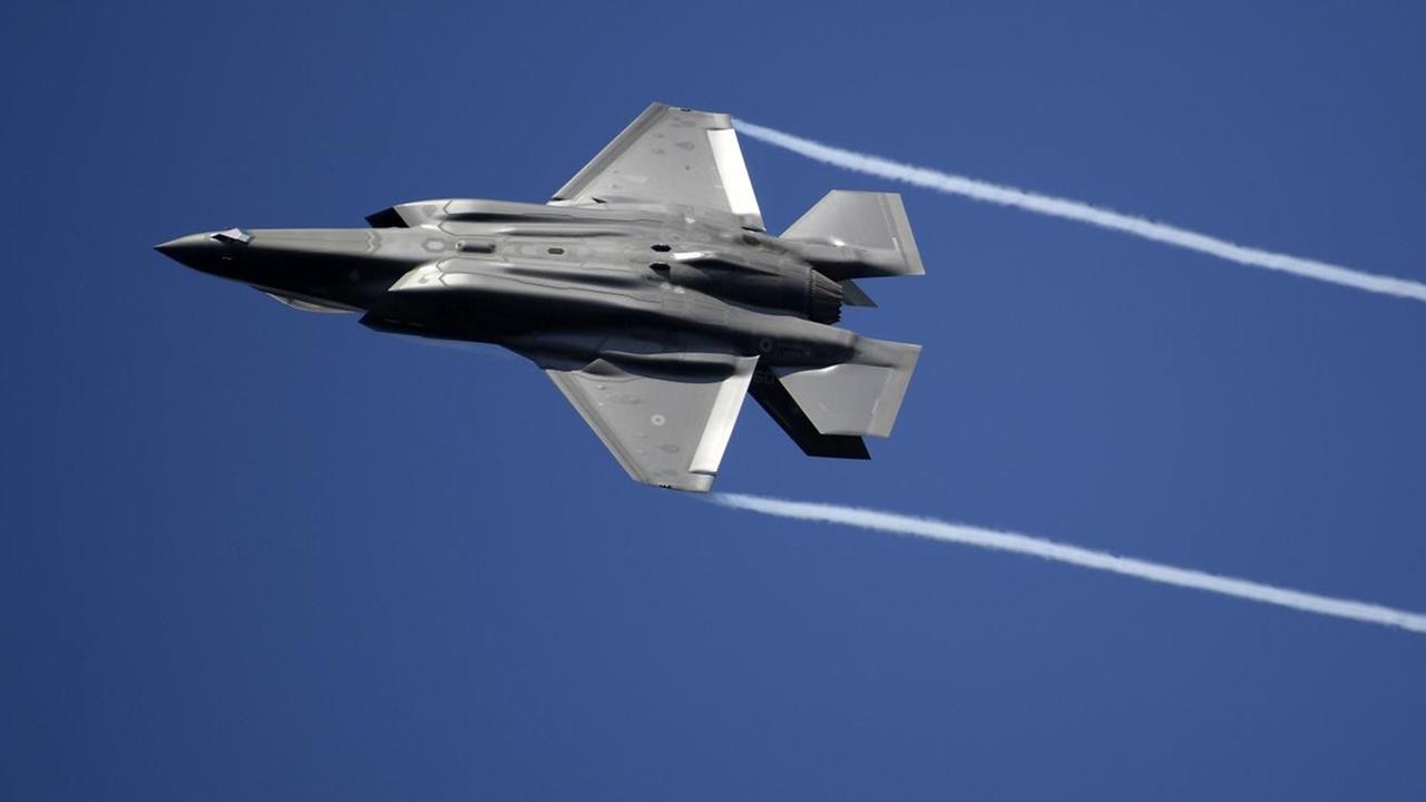 Das Foto zeigt einen F-35-Kampfjet von Lockheed Martin.
