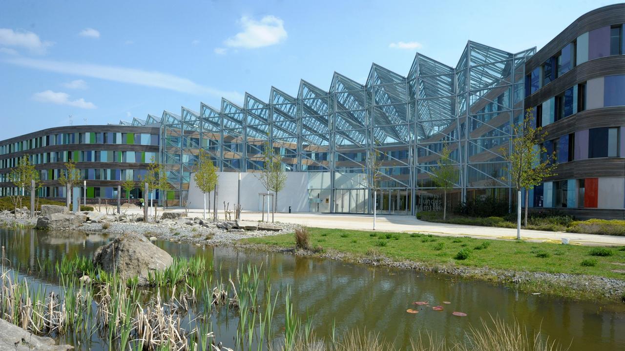 Das Umweltbundesamt (UBA), Deutschlands Zentrale Umweltbehörde, am Dienstag (20.04.2010) in Dessau-Roßlau.