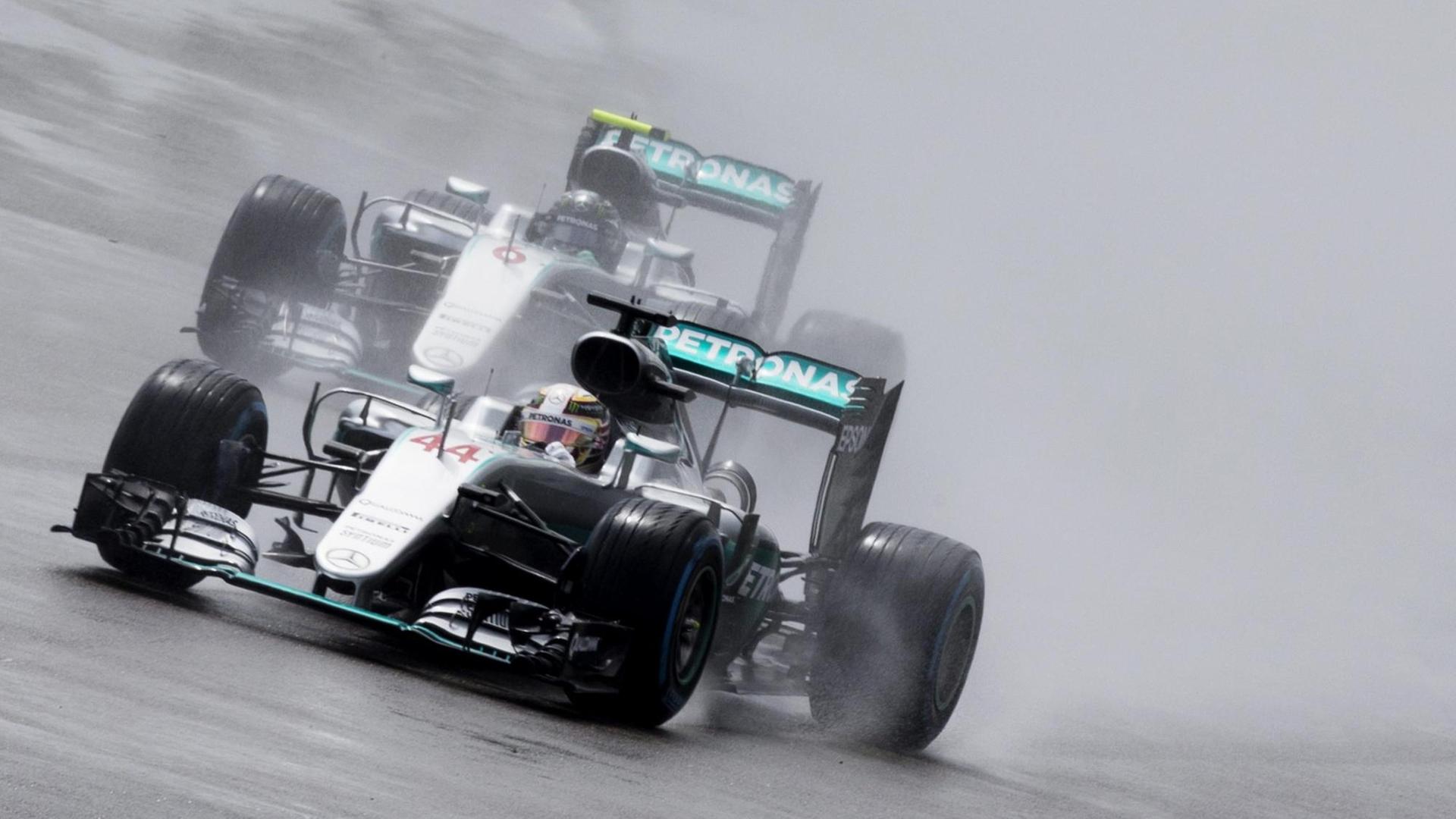 In Silverstone siegte der Mercedes-Pilot Lewis Hamilton