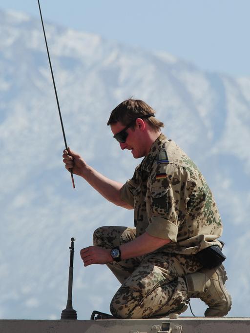 Bundeswehr-Soldat im afghanischen Masar-i-Sharif